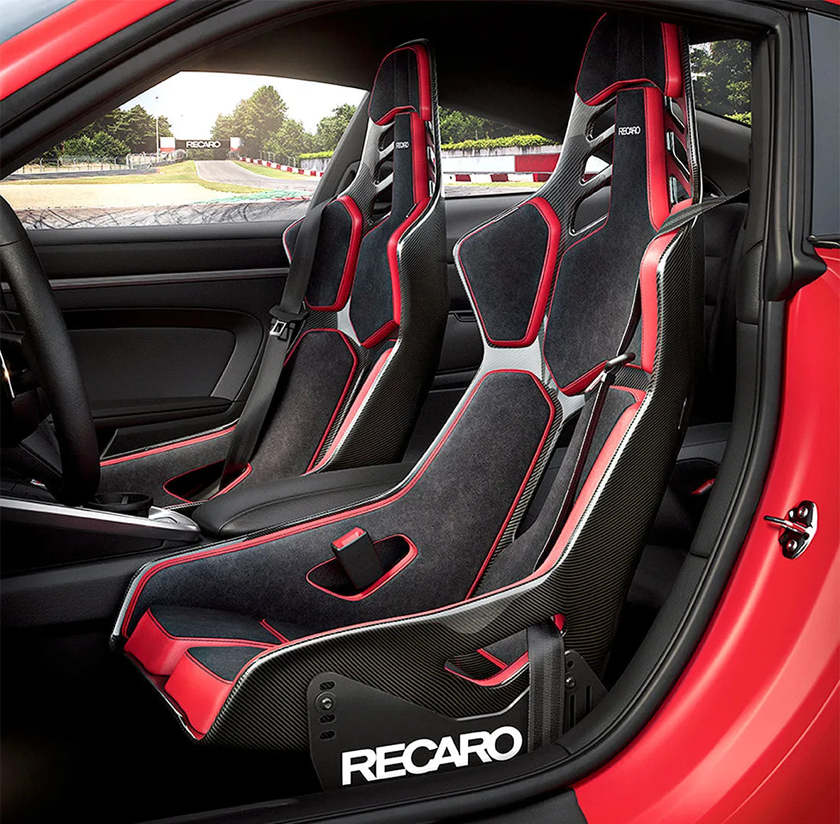 Recaro Podium Carbon Fiber Racing Seat