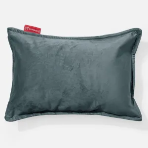 Rectangular Throw Pillow Cover 35 x 50cm - Velvet Teal
