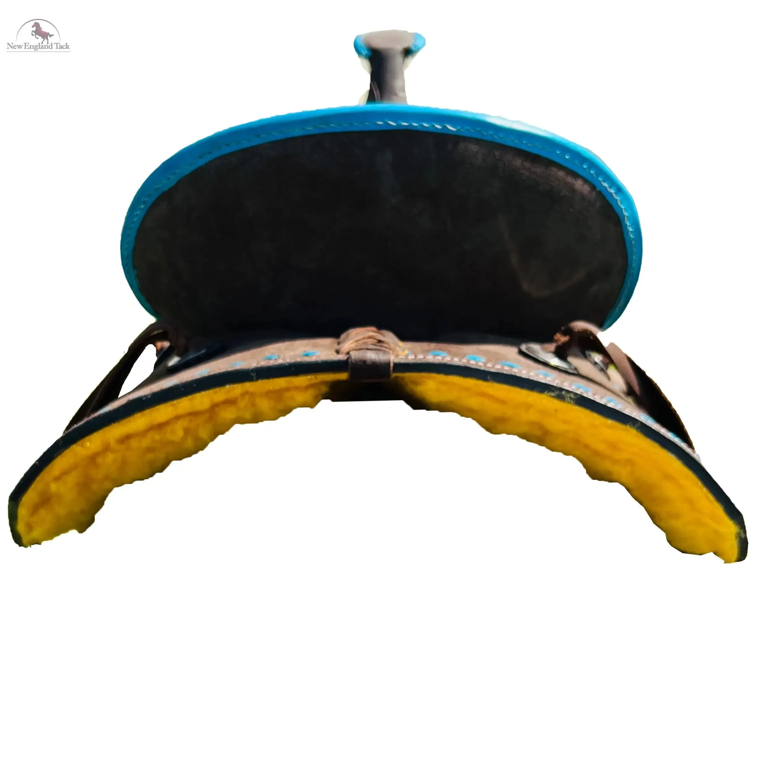 Resistance Western Horse Barrel Saddle, Youth Child Leather Saddle in 10" 12" 13"