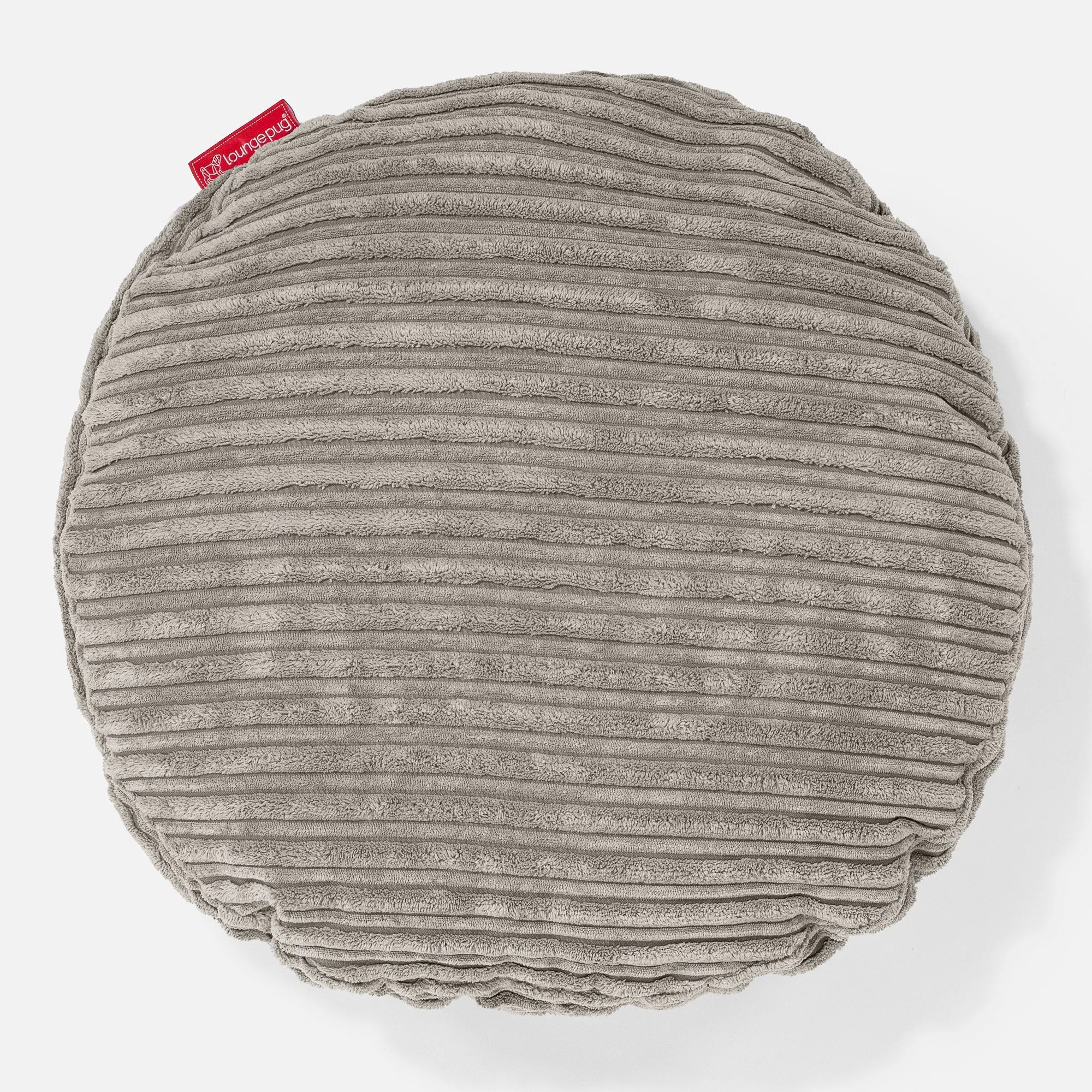 Round Scatter Cushion Cover 50cm - Cord Mink