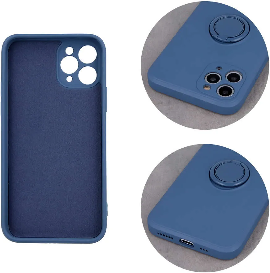 Samsung Galaxy A22 5G Finger Grip Protective Silicon Cover