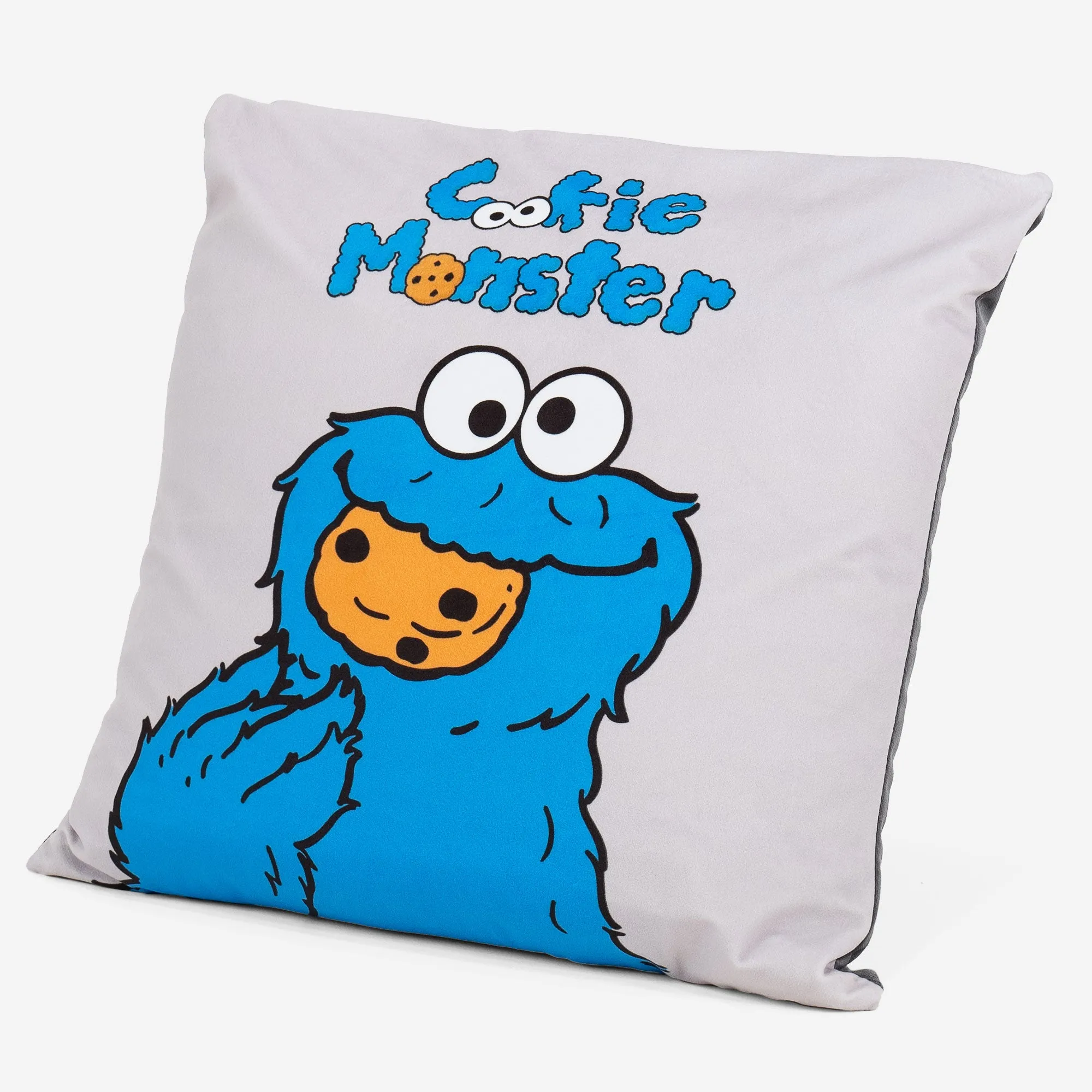 Scatter Cushion Cover 47 x 47cm - Cookie Monster Grey