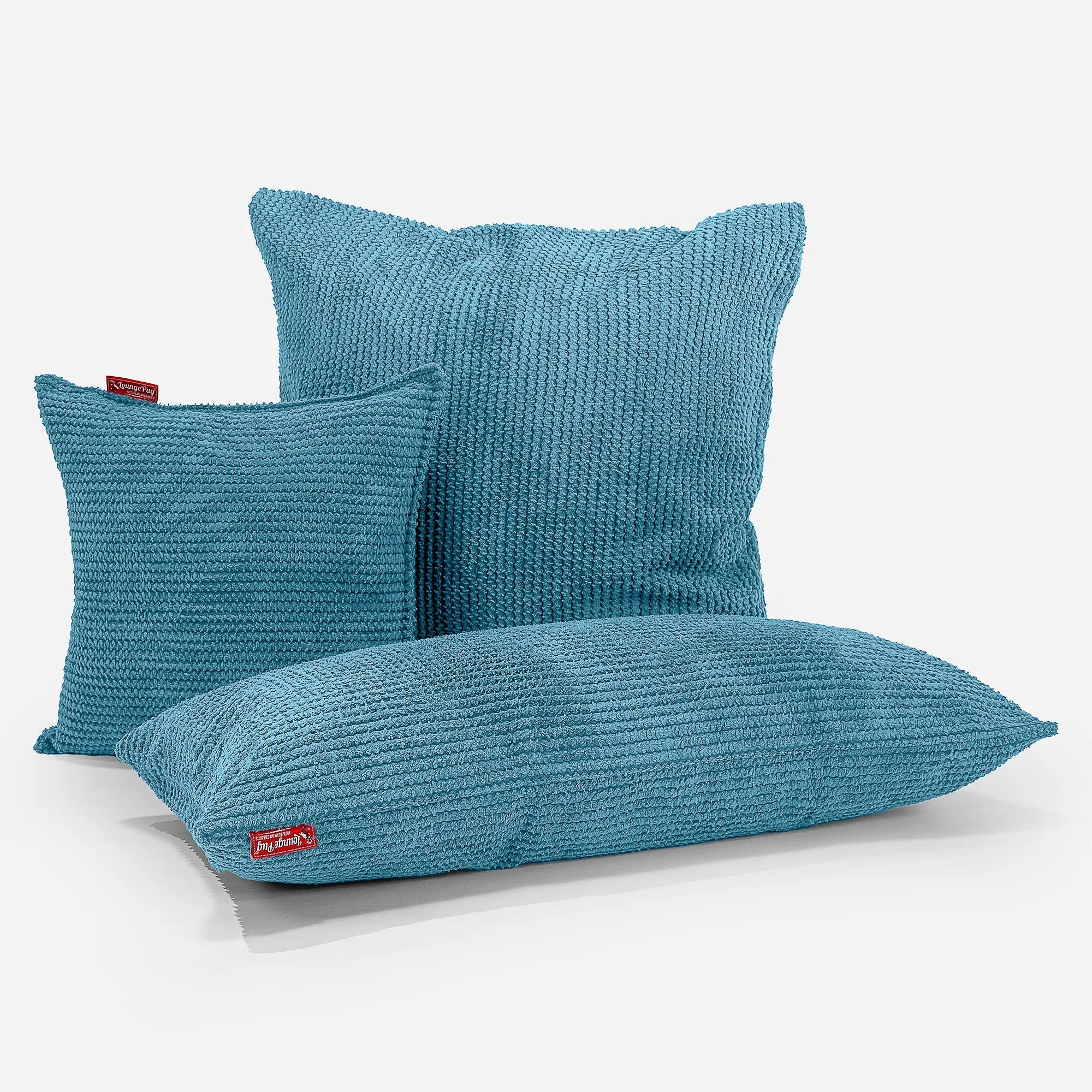 Scatter Cushion Cover 47 x 47cm - Pom Pom Aegean Blue