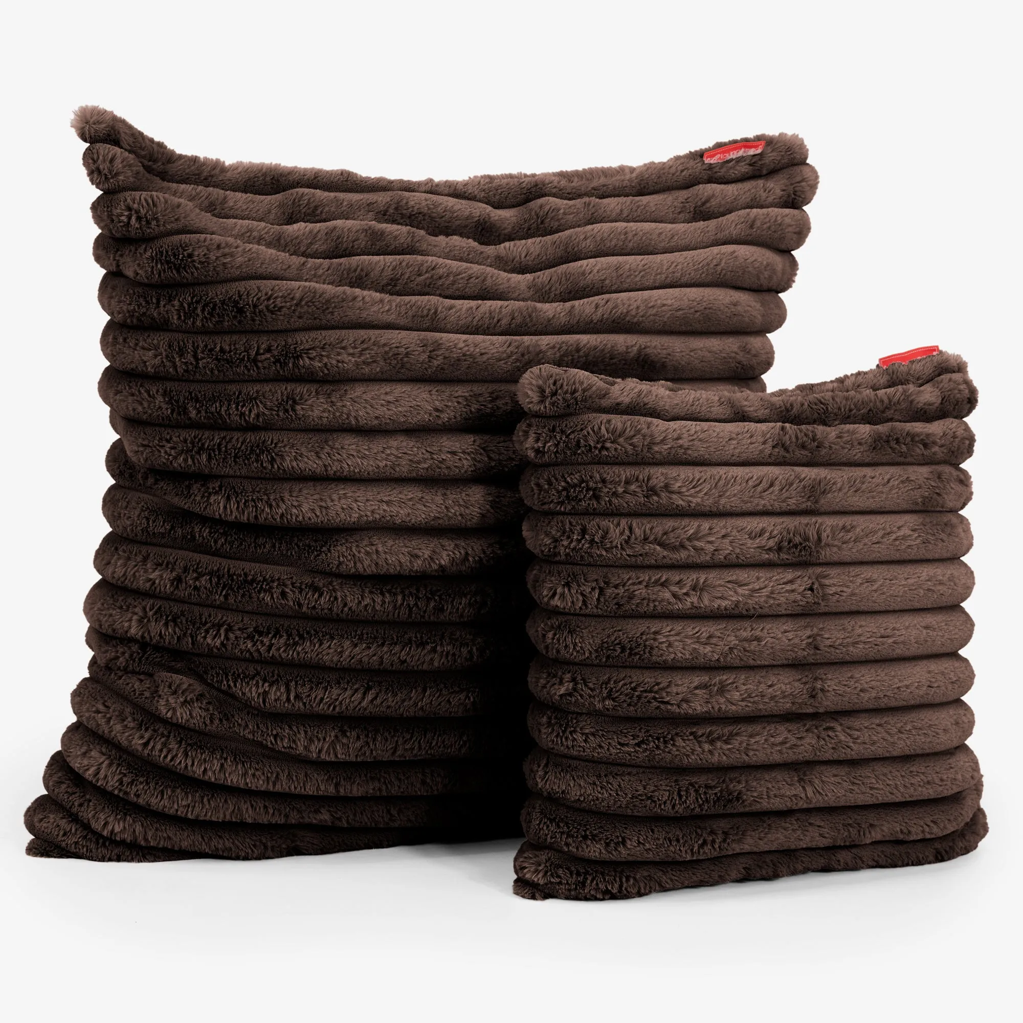 Scatter Cushion Cover 47 x 47cm - Ultra Plush Cord Sable