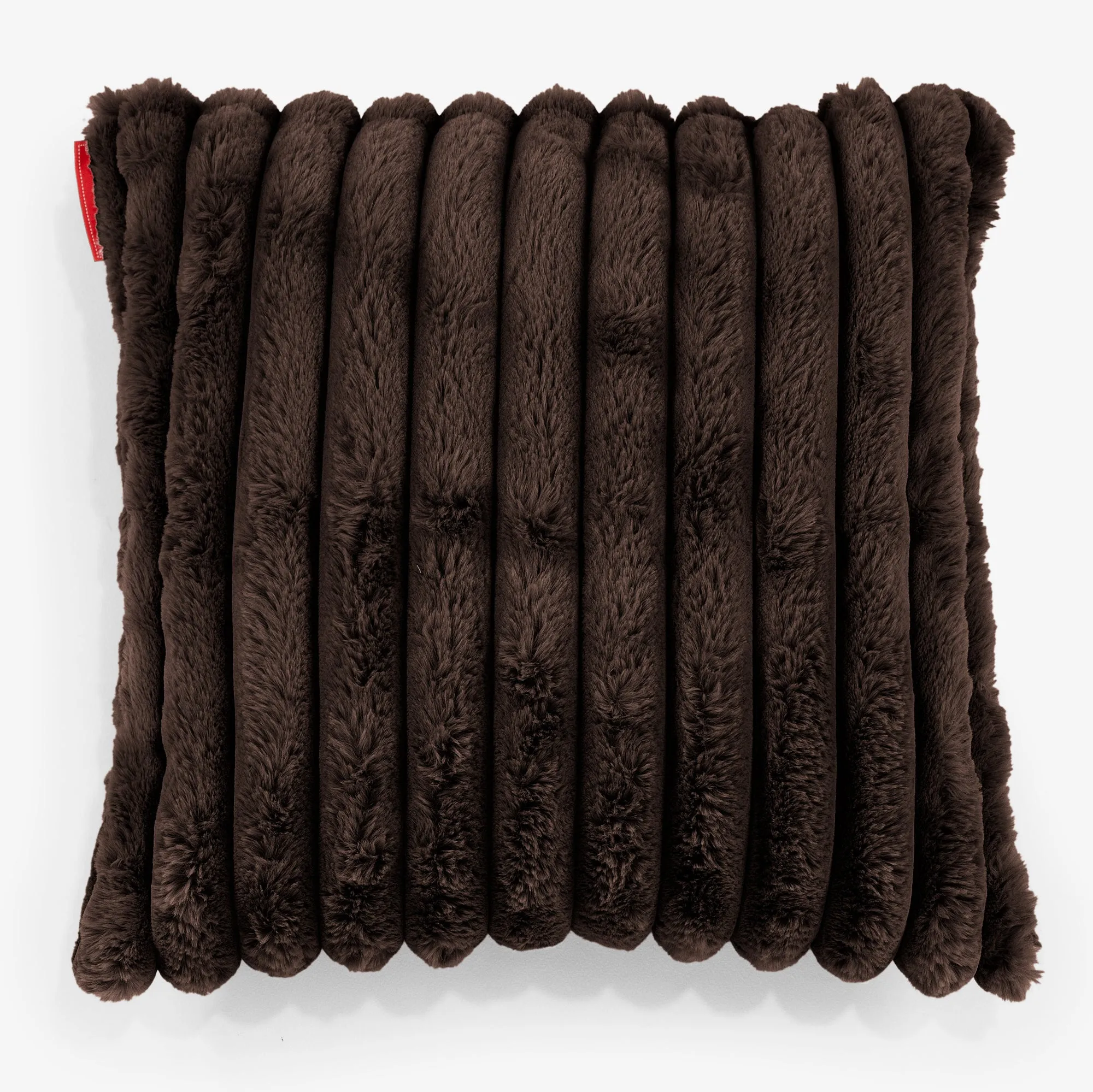Scatter Cushion Cover 47 x 47cm - Ultra Plush Cord Sable