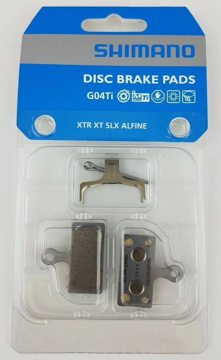 Shimano G04TI Metallic Disc Brake Pads