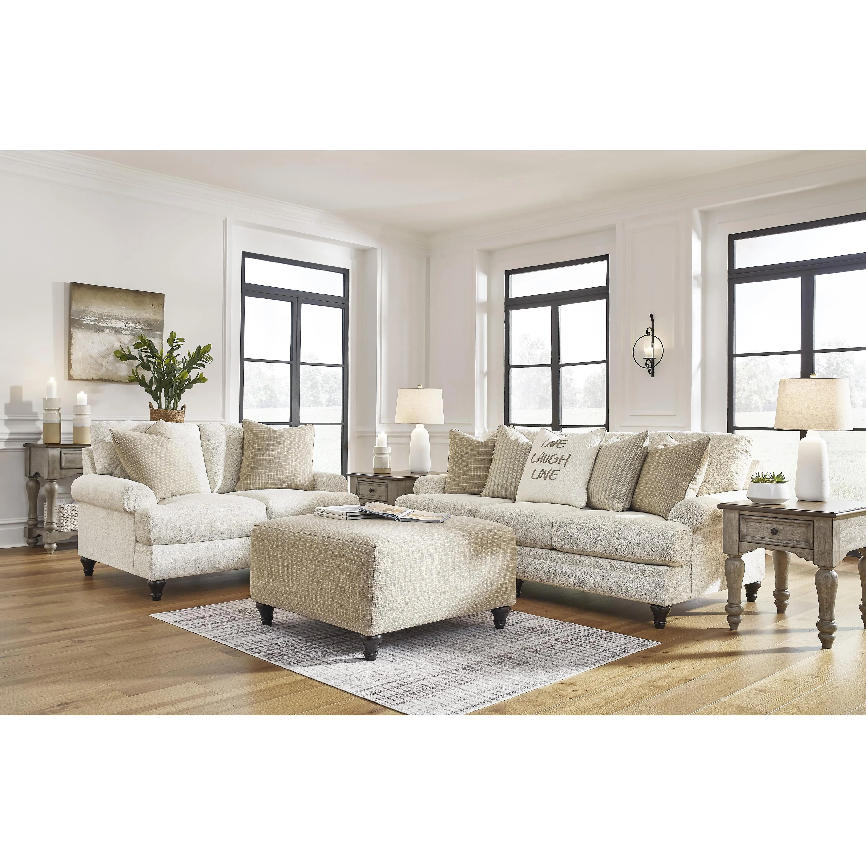 Signature Design by Ashley Valerani Stationary Fabric Sofa 3570238