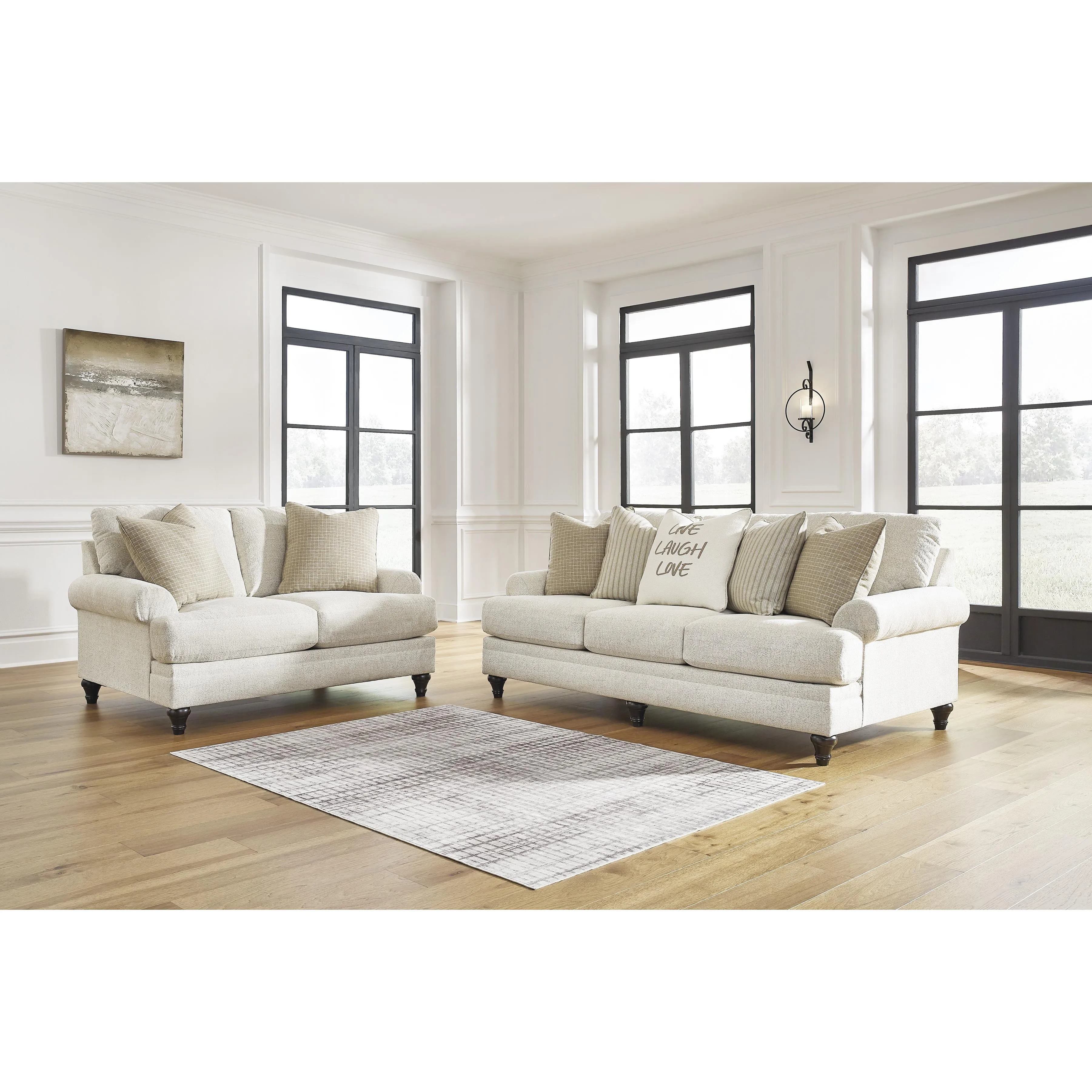Signature Design by Ashley Valerani Stationary Fabric Sofa 3570238