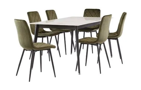 Springfield 1.6M Dining Table - Kass Gold