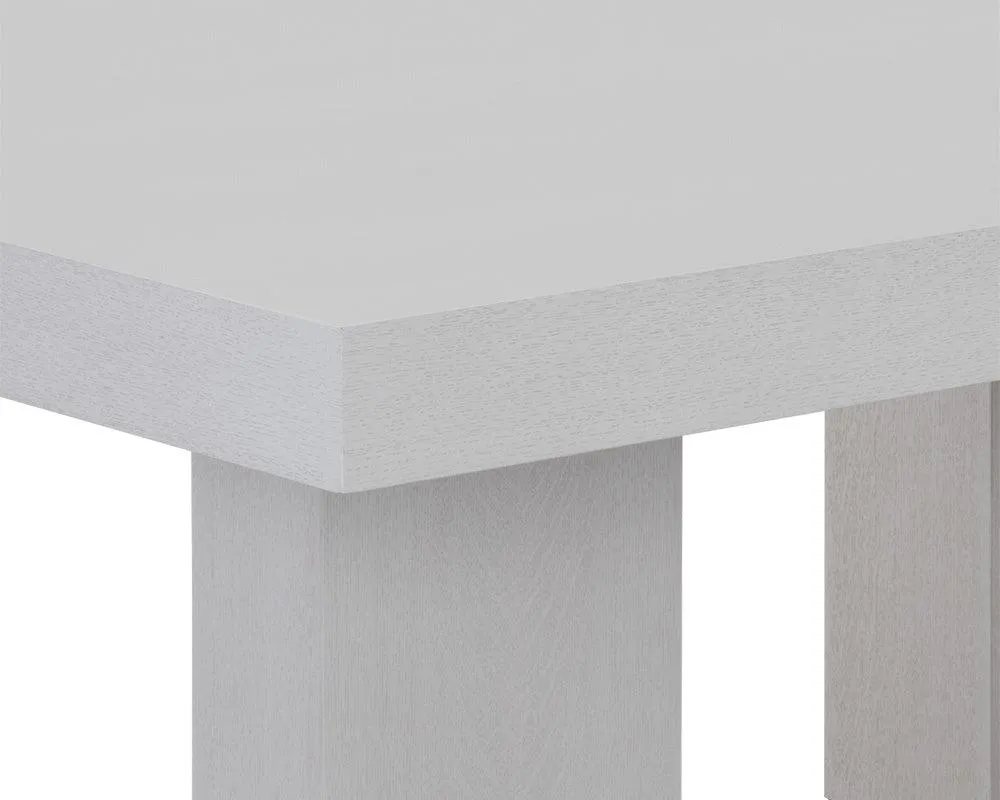 Sunpan Modern Rectangle Greco Dining Table - Gauntlet Grey - 94.5" - Seats 8