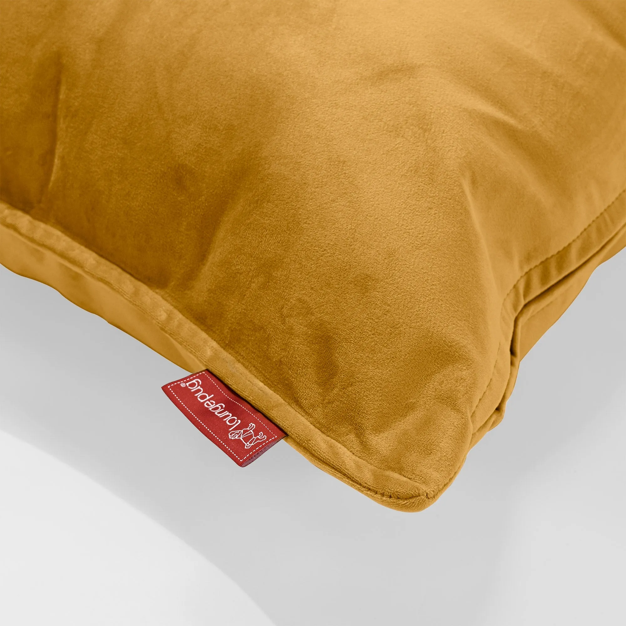 Throw Pillow Cover 47 x 47cm - Velvet Mustard