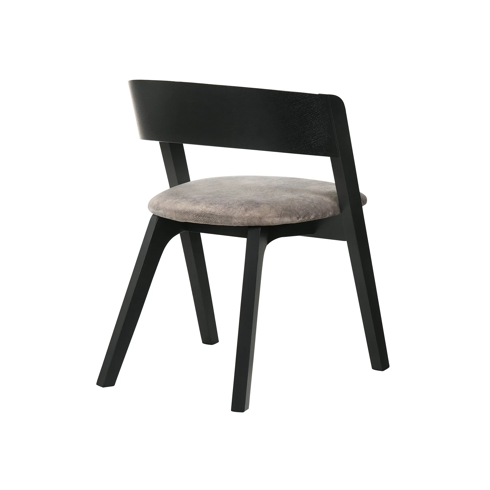 Venus and Jackie 5-Piece Dining Set - SETVEDIBLK5E